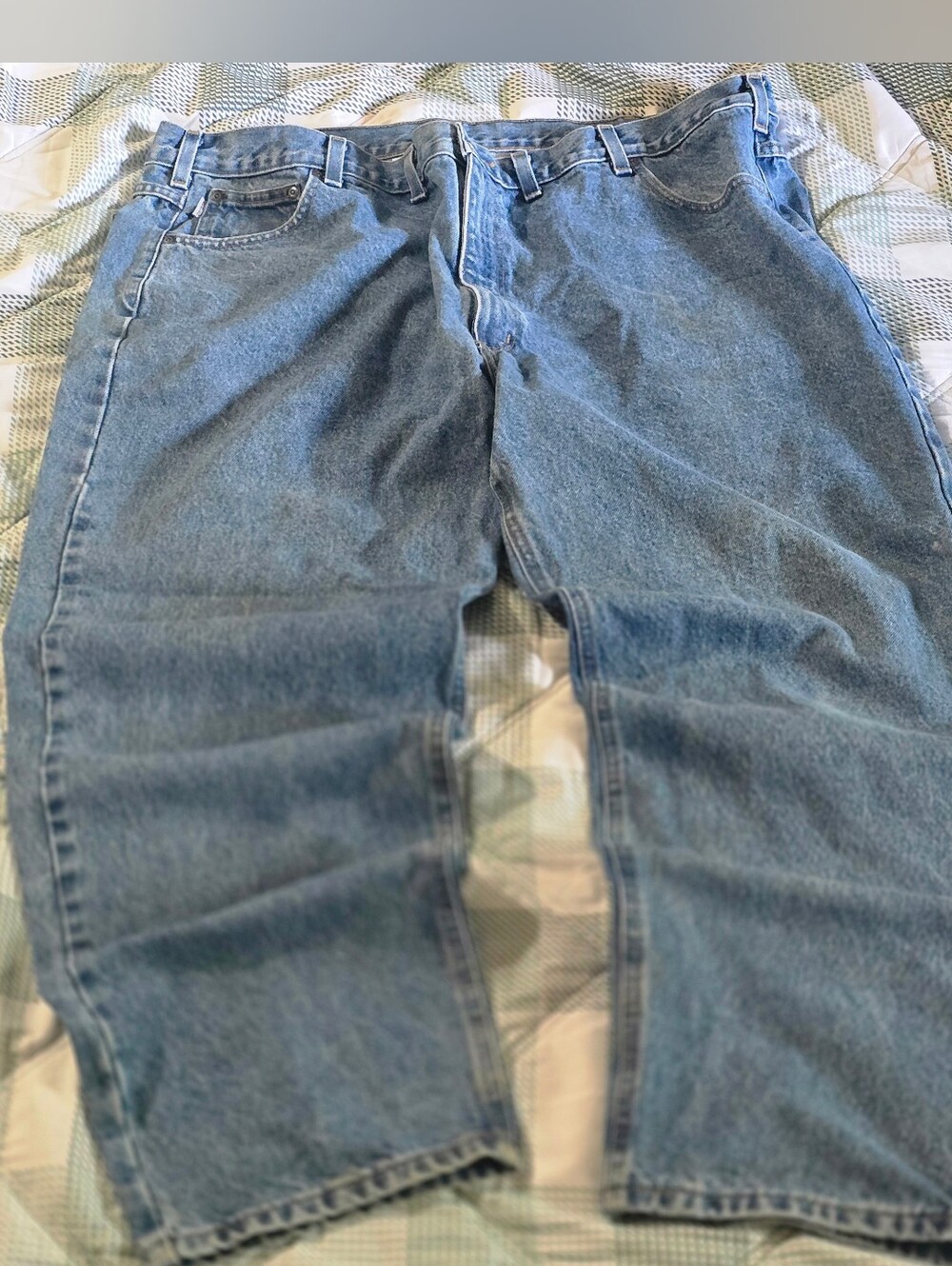 Carhartt Relaxed Fit Light Blue Denim Jeans
